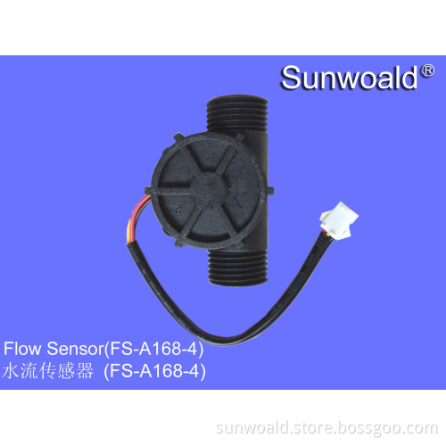 G1/2" mini Plastic Water hall Sensor water flow meter sensor